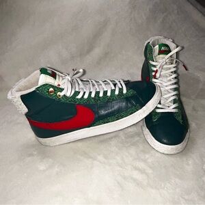 Nike Blazer Mid 77 Vintage Nordic Christmas Youth Size 7